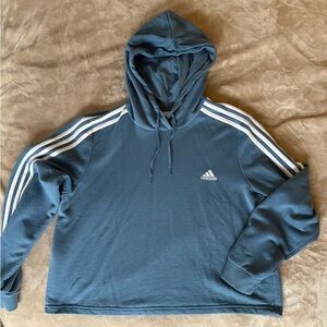 Adidas Women’s Blue Hoodie